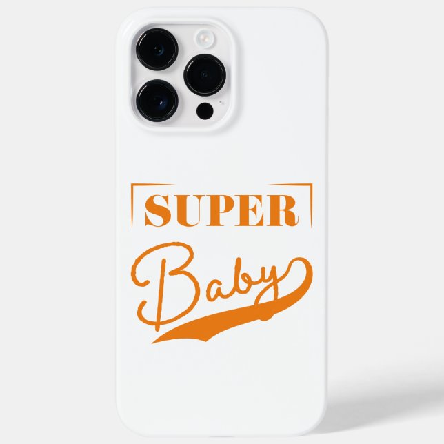 Super Baby Case-Mate iPhone Case (Back)