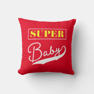 Super Baby Throw Pillow