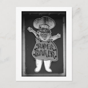 Super Baker Postcard