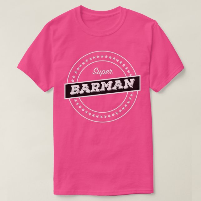 super bartender 2 T-Shirt (Design Front)
