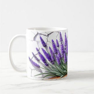 Super beautiful lavender coffee mug
