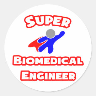 Super Biomedical Engineer Classic Round Sticker