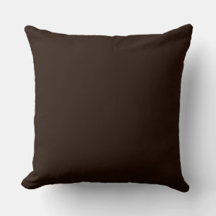 Super Black Throw Pillow