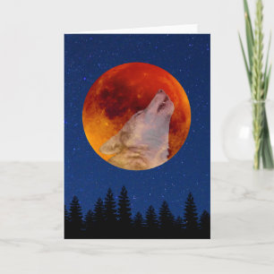 Super Blood Wolf Moon 2019 Card