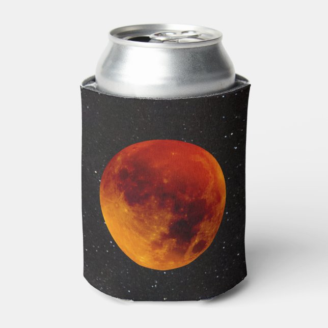 Super Blue Blood Moon Can Cooler (Can Front)