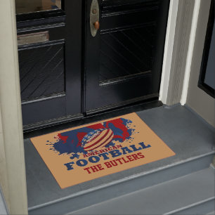 SUPER Bowl 52 Football Party Front Door Mat