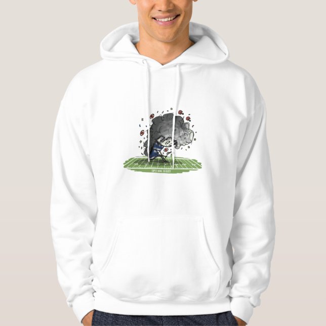 Super Bowl Or Bust Men's Hoodie - Epic Football To (Front)