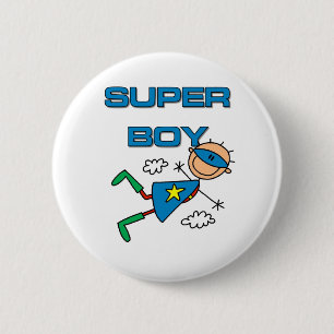 Super Boy 2 Inch Round Button