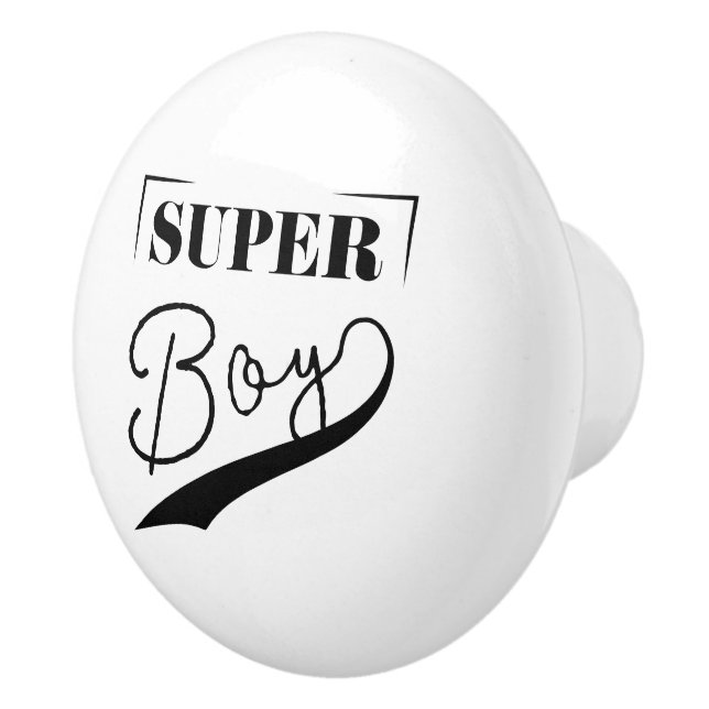 Super Boy Ceramic Knob (Right)