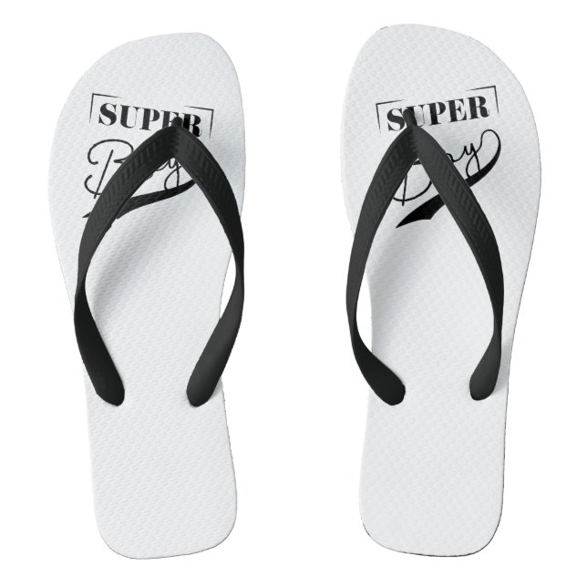 Super Boy Flip Flops (Footbed)