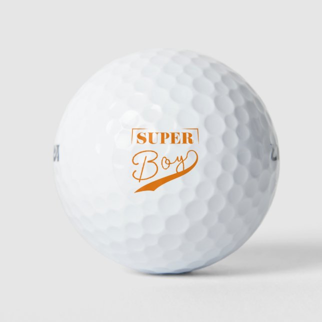 Super Boy Golf Balls (Front)
