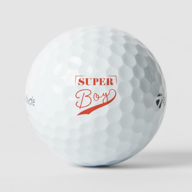 Super Boy Golf Balls (Front)