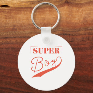 Super Boy Keychain