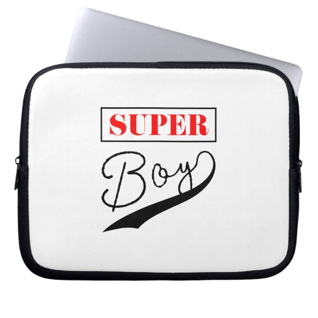 Super Boy  Laptop Sleeve (Front)
