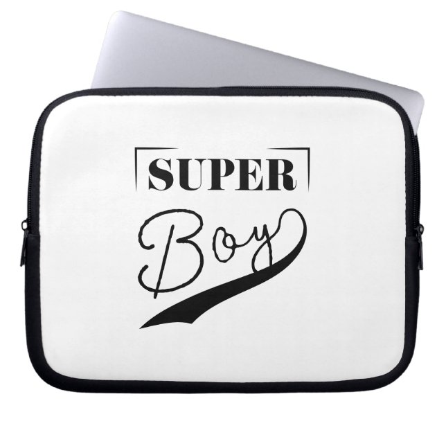 Super Boy Laptop Sleeve (Front)