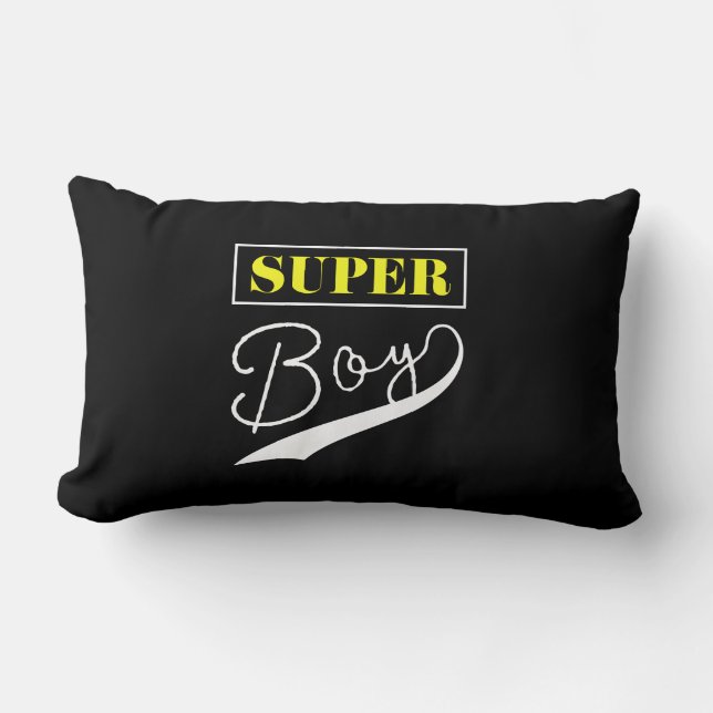 Super Boy  Lumbar Pillow (Front)