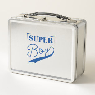 Super Boy Metal Lunch Box