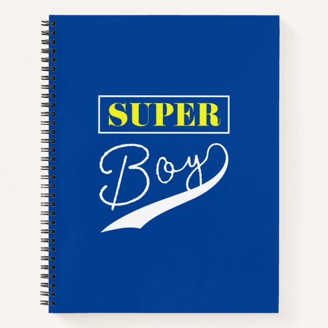 Super Boy  Notebook (Front)