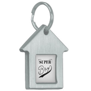 Super Boy Pet ID Tag
