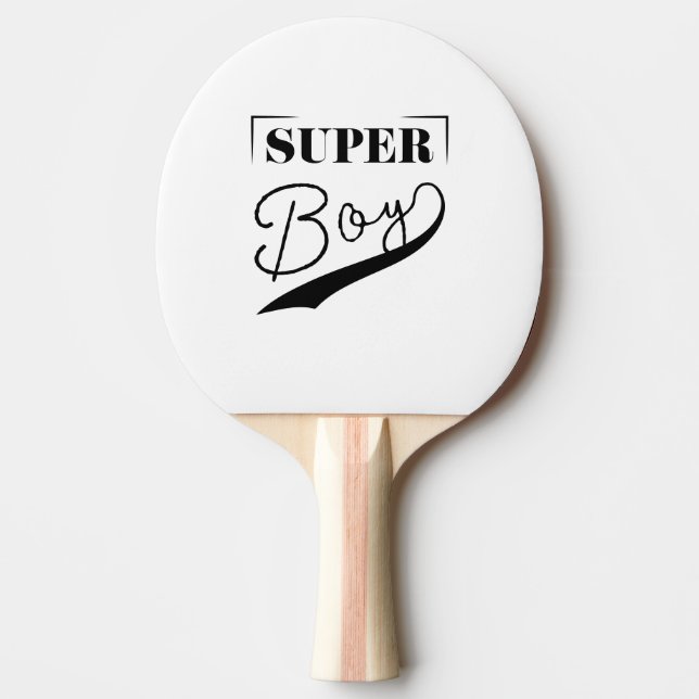 Super Boy Ping Pong Paddle (Front)