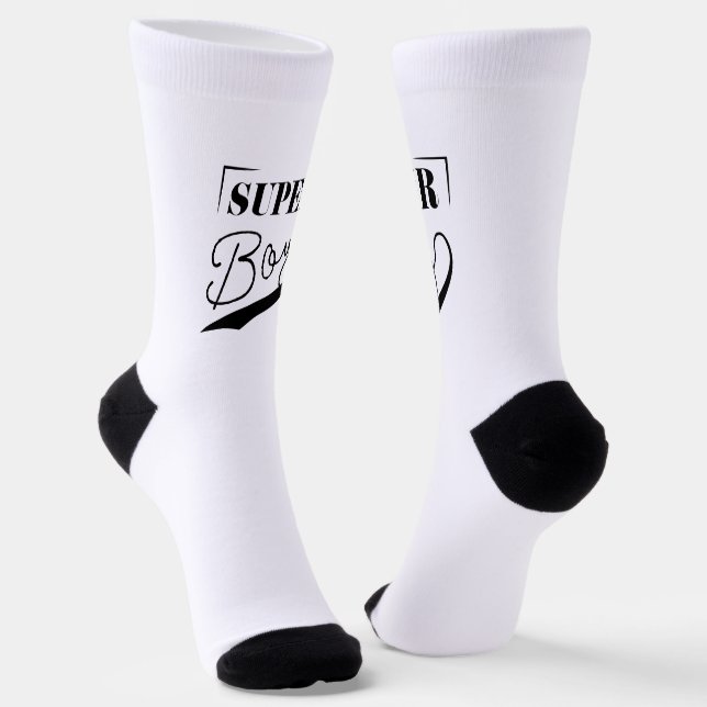 Super Boy Socks (Angled)