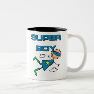 Super Boy Two-Tone Coffee Mug