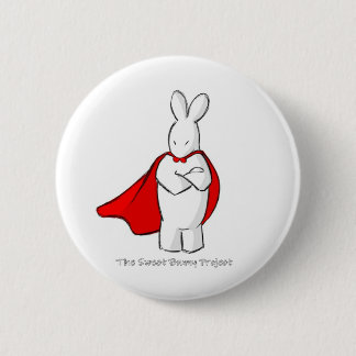 Super Bunny 2 Inch Round Button