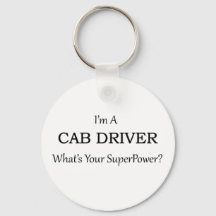 Super Cab Driver Keychain
