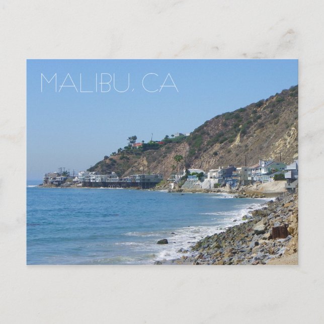 Super carte postale Malibu ! (Devant)
