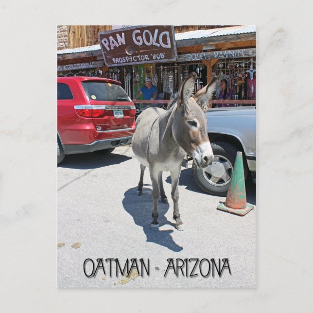 Super Carte Postale Oatman ! (Devant)