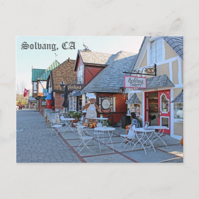 Super carte postale Solvang ! (Devant)