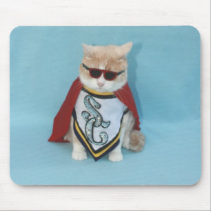 Super Cat Mouse Pad
