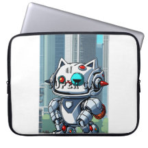 SUPER CAT ROBOT Electronics > Tablet & Laptop Case
