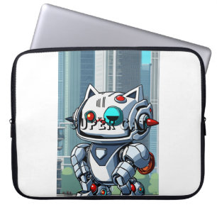 SUPER CAT ROBOT Electronics > Tablet & Laptop Case