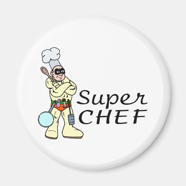Super Chef Magnet (Front)