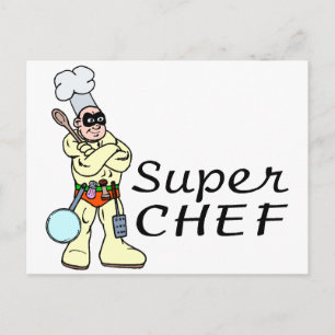 Super Chef Postcard