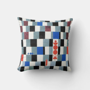 Super Chess, Paul Klee Throw Pillow