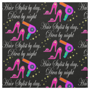 SUPER CHIC HAIR STYLIST FABRIC