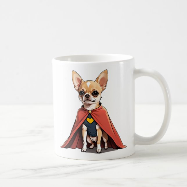 Super Chihuahua Coffee Mug #2 (Right)