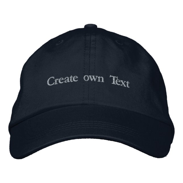 Super comfortable Elegant Embroidered Hat (Front)