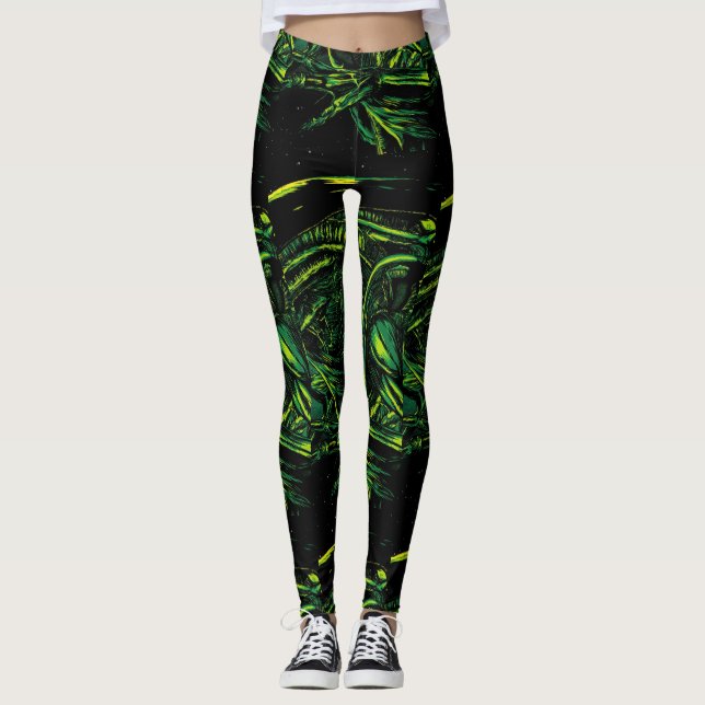 super comfy and trendy leggings (Front)