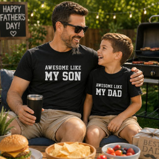 Super Comme Mon Père T-shirt Drôle Pour Enfants Ca