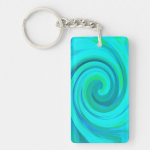 Super Cool Abstrait Aqua Liquid Art Swirl