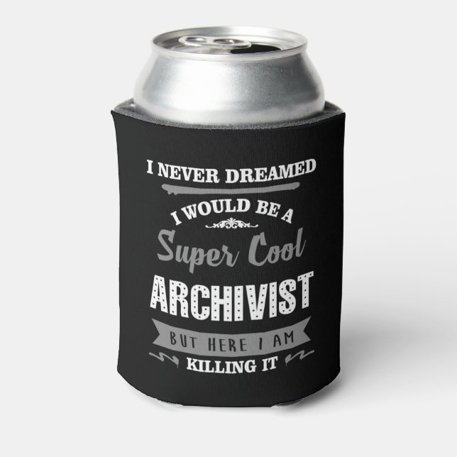 Super Cool Archivist Can Cooler (Can Back)