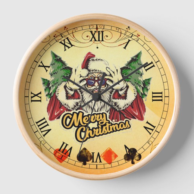 Super Cool Christmas Clock! Clock (Front)