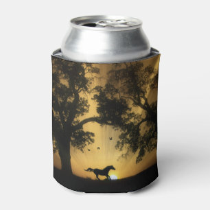 Super Cool Galloping Free Horse Can Cooler