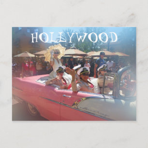 Super cool Hollywood Postcard! Postcard