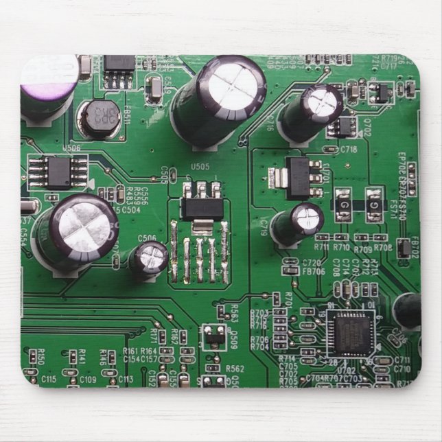 Super Cool "I'm Board" PCB Mouse Mat (Front)