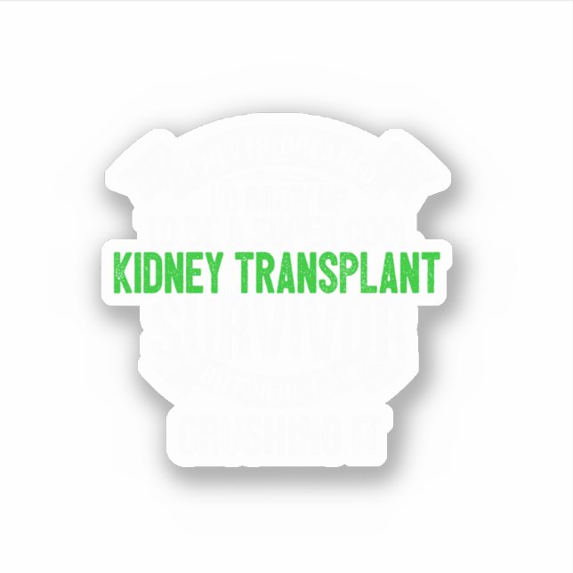 Super Cool Kidney Transplant Survivor Gift  (Front)