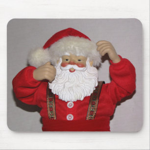 Super Cool Santa Claus Mouse Pad